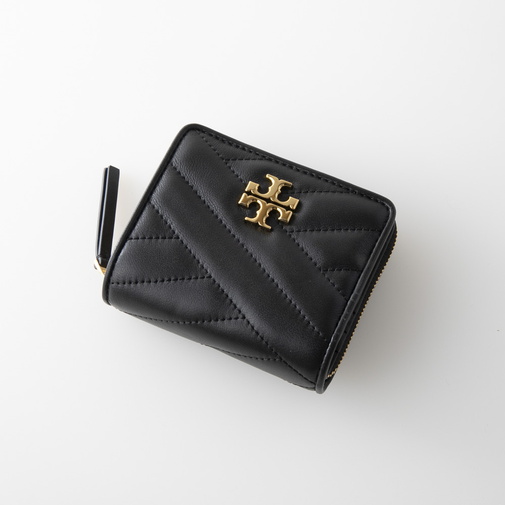 トリーバーチ TORY BURCH ミドル財布 KIRA CHEVRON折外RF小銭 56820【FITHOUSE ONLINE SHOP】