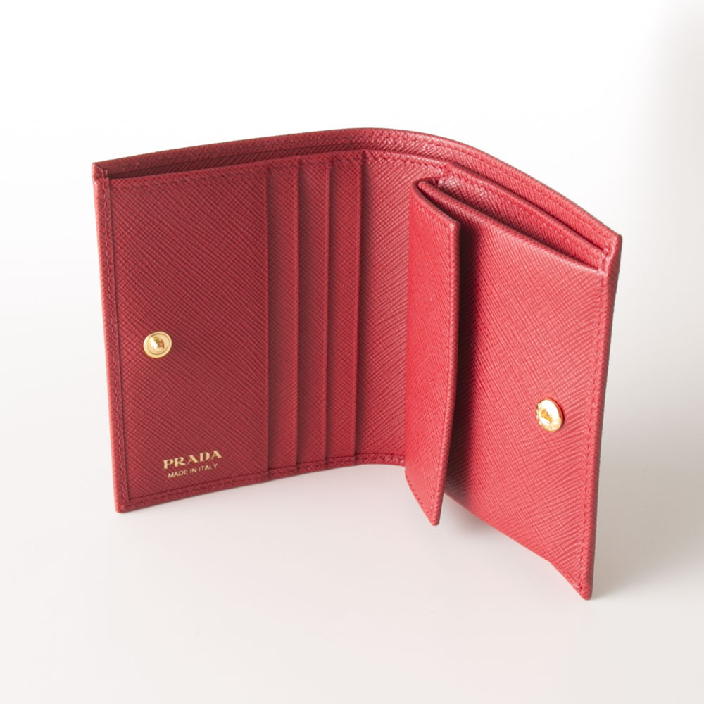 【特別SALE!!】プラダ PRADA 折財布 SAF.METALダイ折中小銭付 1MV204-QWA【FITHOUSE ONLINE SHOP】