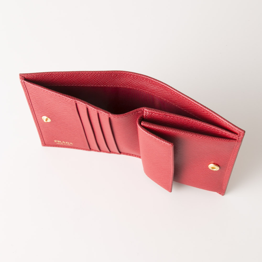 【特別SALE!!】プラダ PRADA 折財布 SAF.METALダイ折中小銭付 1MV204-QWA【FITHOUSE ONLINE SHOP】
