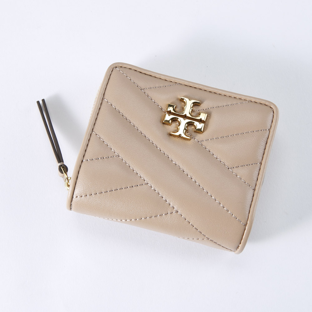 トリーバーチ TORY BURCH 折財布 KIRA CHEVRON折外RF小銭 56820【FITHOUSE ONLINE SHOP】