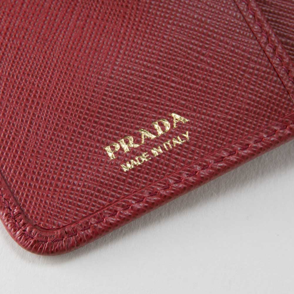 プラダ PRADA 折財布 SAF.TRIANGOLO中間L字F/FUOCO 1ML225-QHH【FITHOUSE ONLINE SHOP】