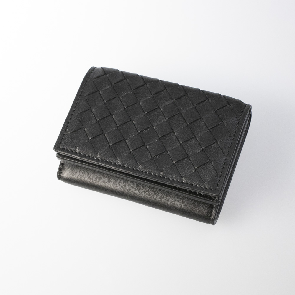 ボッテガヴェネタ BOTTEGA VENETA 折財布 イントレチャート三折TINY 515385VO0B2【FITHOUSE ONLINE SHOP】