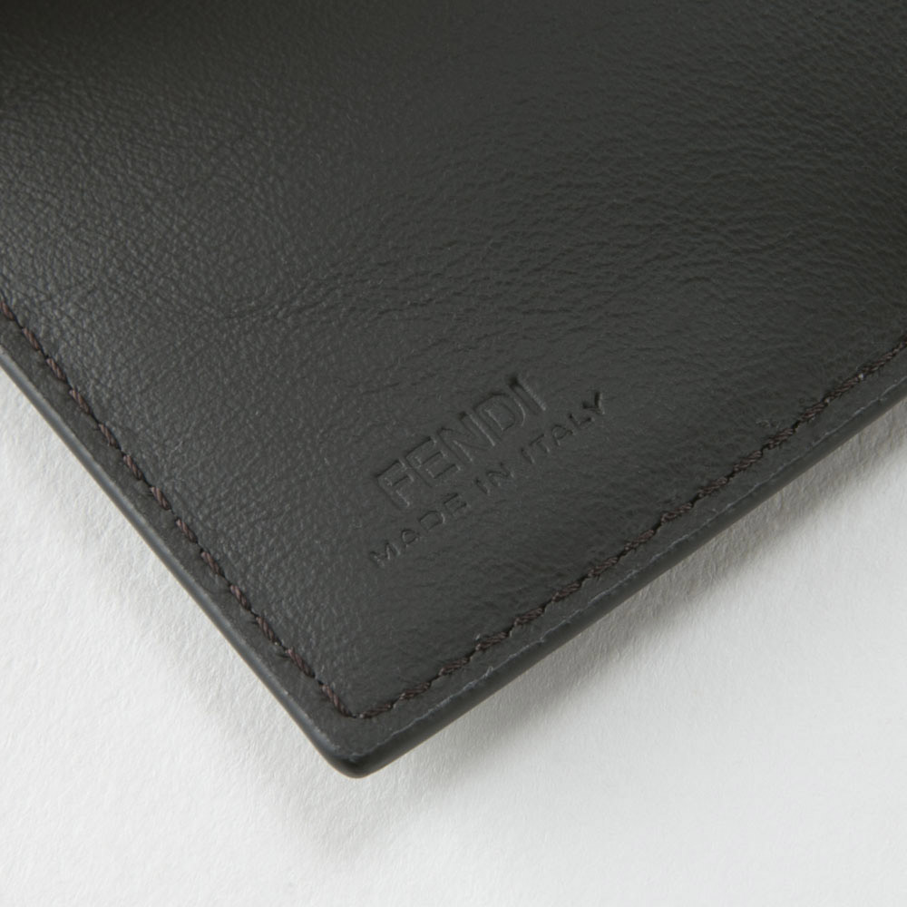 フェンディ FENDI 折財布 ブラウンファブリック三折TINY 7M0280-AFB4【FITHOUSE ONLINE SHOP】