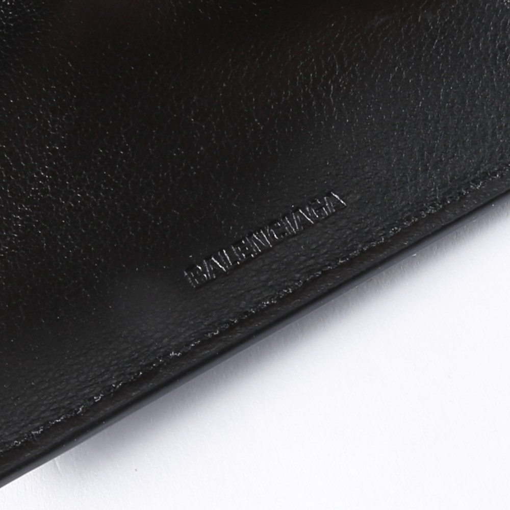 【10％OFFクーポン対象商品】バレンシアガ BALENCIAGA 折財布 CASH ロゴ 三折TINY 594312D6WZN【FITHOUSE ONLINE SHOP】