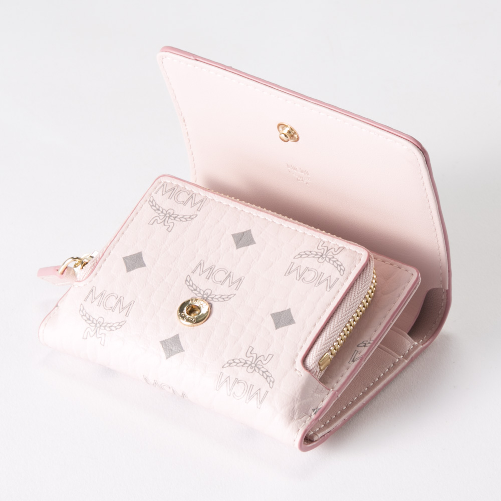 【10％OFFクーポン対象商品】エムシーエム MCM 折財布 VISETOS三折TINY MYSBSVI01【FITHOUSE ONLINE SHOP】