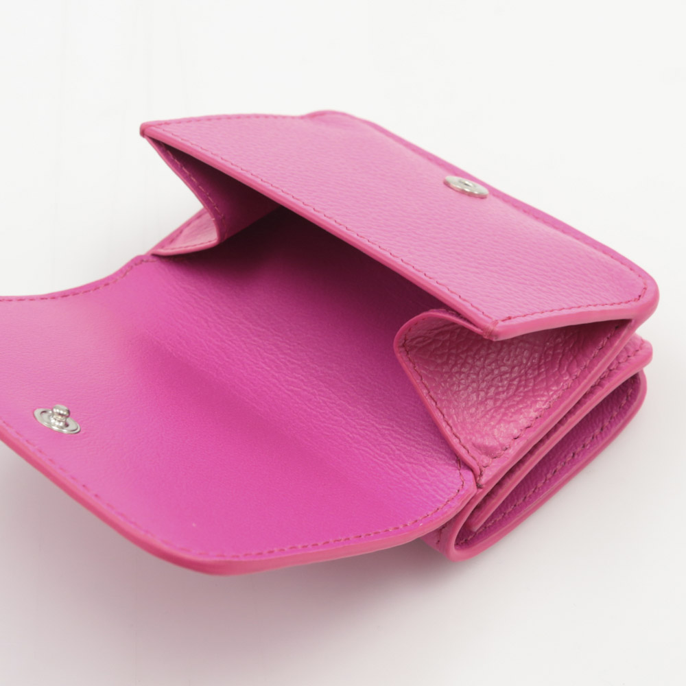 バレンシアガ BALENCIAGA 折財布 CASHロゴフラットカーフ折TINYミニ 5938131IZ43【FITHOUSE ONLINE SHOP】