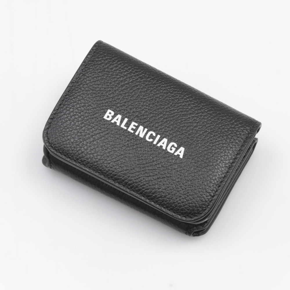 バレンシアガ BALENCIAGA 折財布 CASHロゴグレインカーフ折TINYミニ 5938131IZ4M【FITHOUSE ONLINE SHOP】