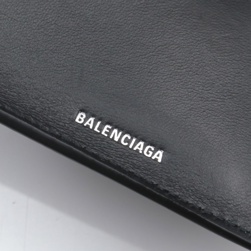 バレンシアガ BALENCIAGA 折財布 CASHロゴグレインカーフ折TINYミニ 5938131IZ4M【FITHOUSE ONLINE SHOP】
