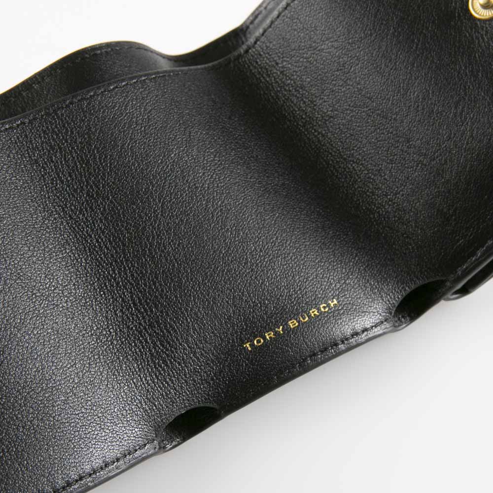 トリーバーチ TORY BURCH 折財布 KIRA MIXED MATERIALS 三折TINY 64364【FITHOUSE ONLINE SHOP】