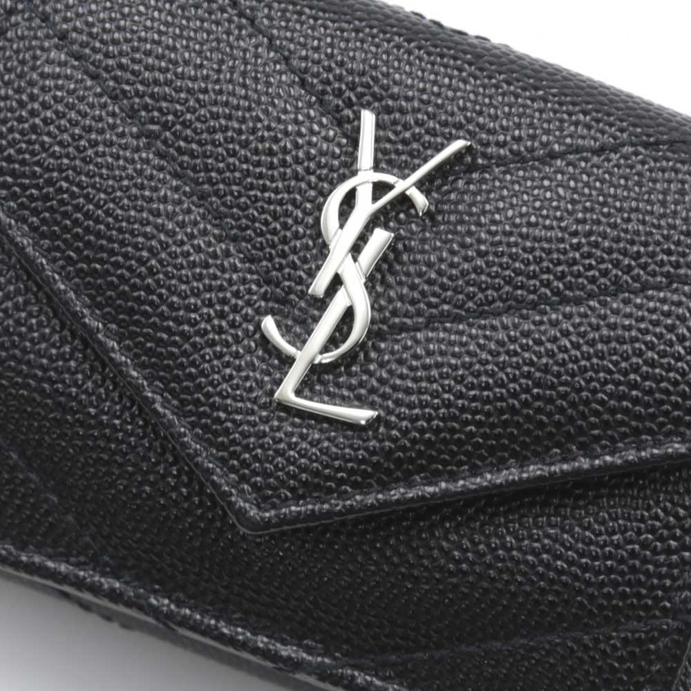 サンローラン 折財布 SAINT LAURENT ﾓﾉｸﾞﾗﾑSLP TINY 602791BOWA2【FITHOUSE ONLINE SHOP】