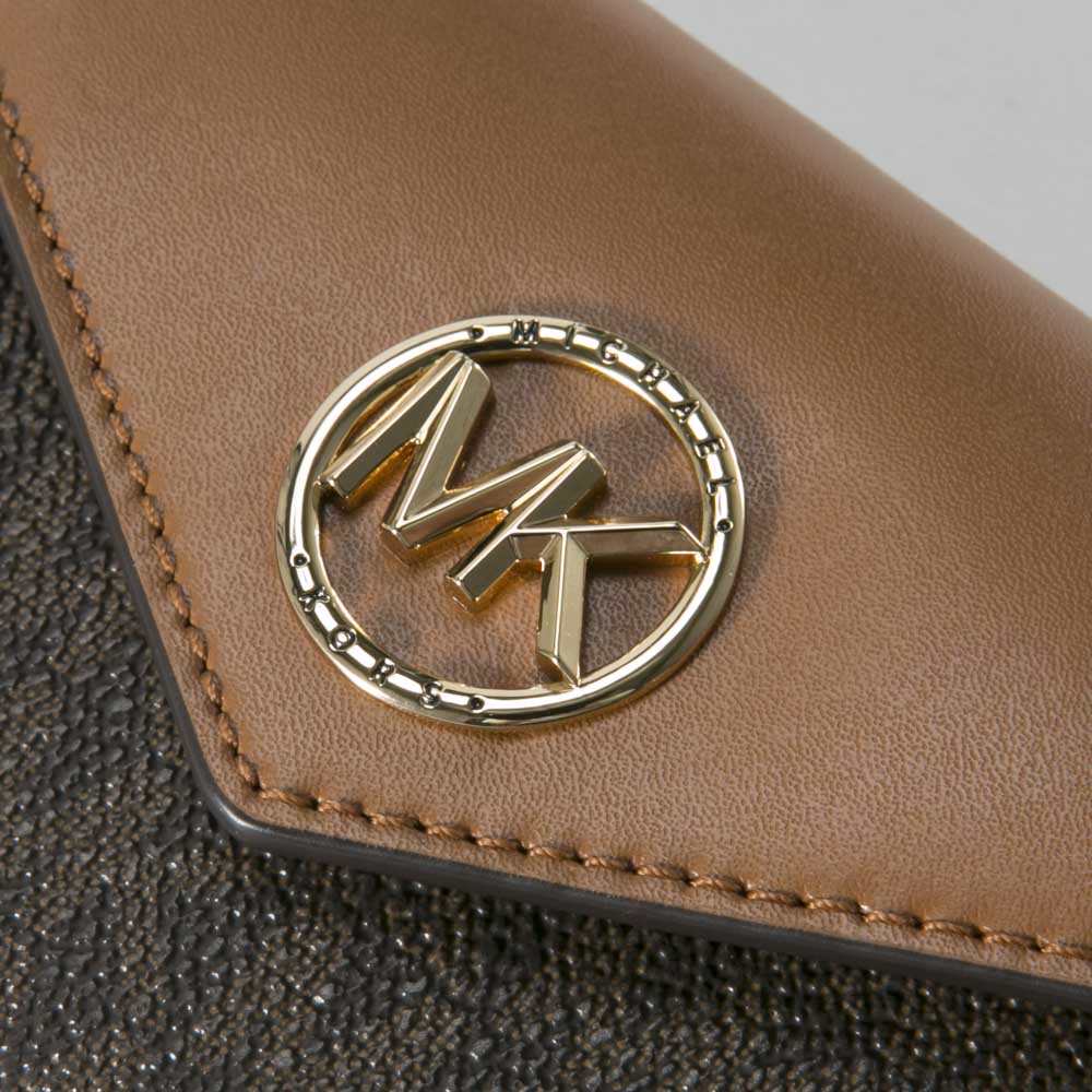 マイケルコース MICHAEL KORS 折財布 MD ENV TRIFOLD MK SIG三折コンパクト外F 34S1GNME6B【FITHOUSE ONLINE SHOP】