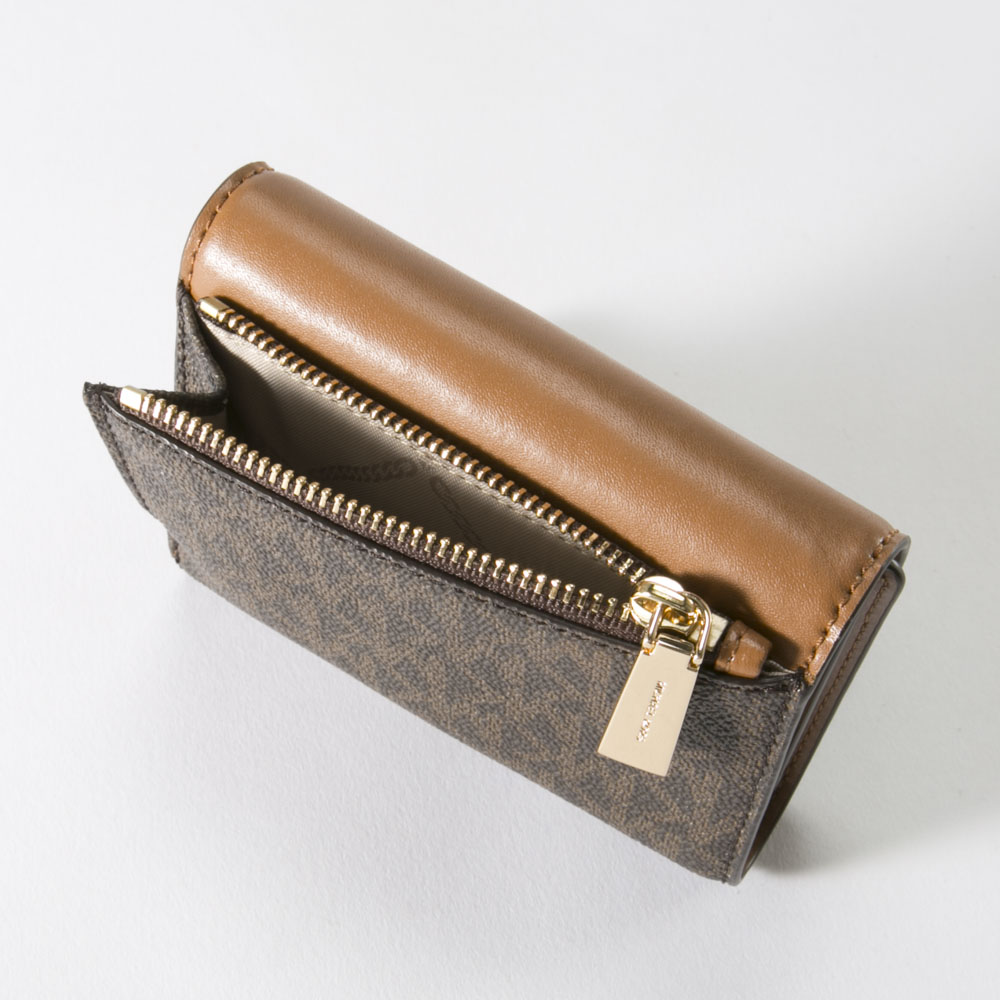 マイケルコース MICHAEL KORS 折財布 MD ENV TRIFOLD MK SIG三折コンパクト外F 34S1GNME6B【FITHOUSE ONLINE SHOP】