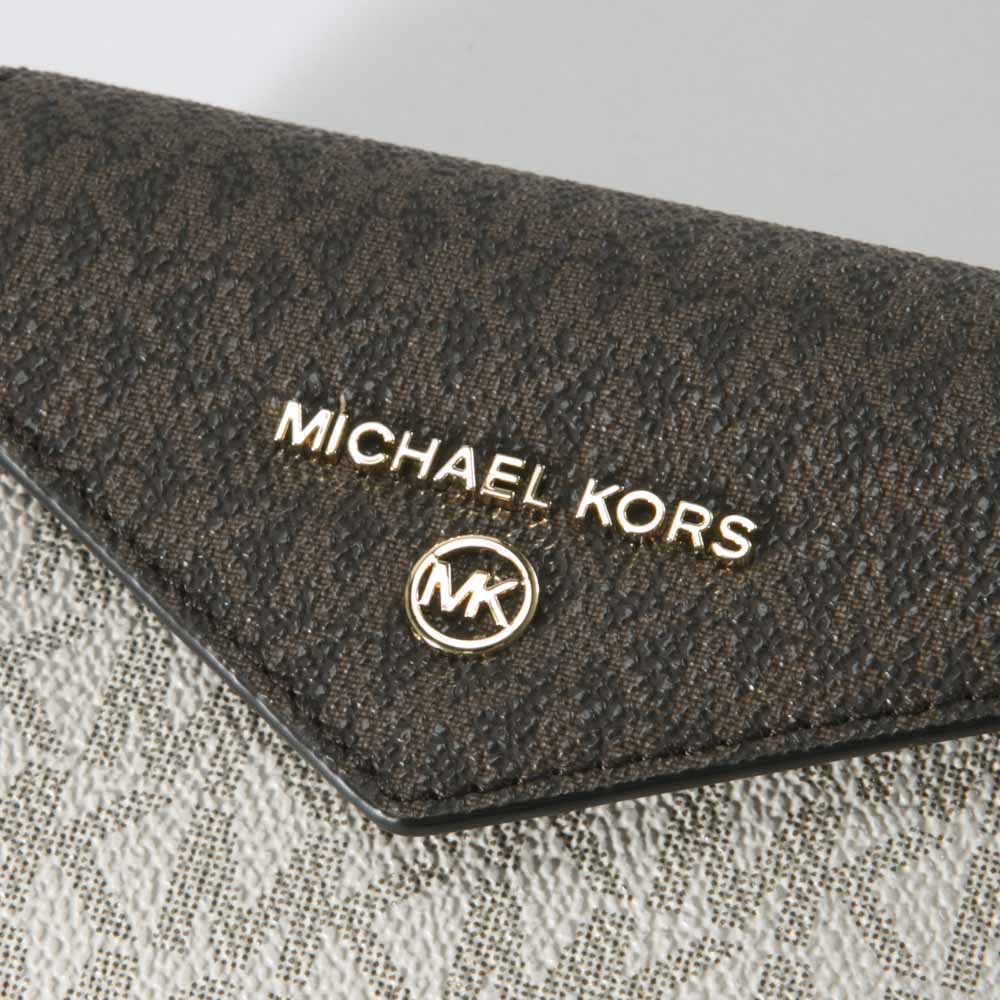 マイケルコース MICHAEL KORS 折財布 MD ENV TRIFOLD MK SIG三折コンパクト外F 34S1GT9E6B【FITHOUSE ONLINE SHOP】