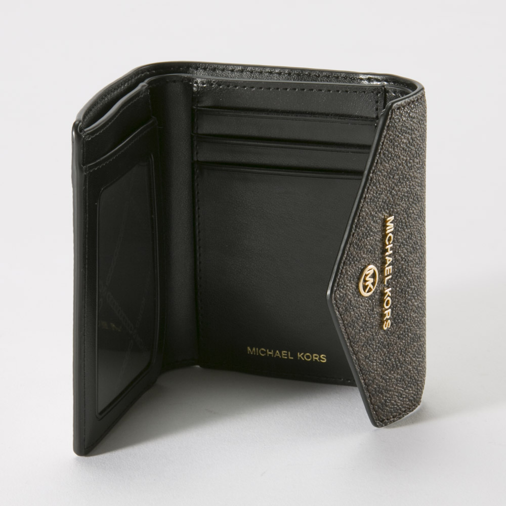 マイケルコース MICHAEL KORS 折財布 MD ENV TRIFOLD MK SIG三折コンパクト外F 34S1GT9E6B【FITHOUSE ONLINE SHOP】