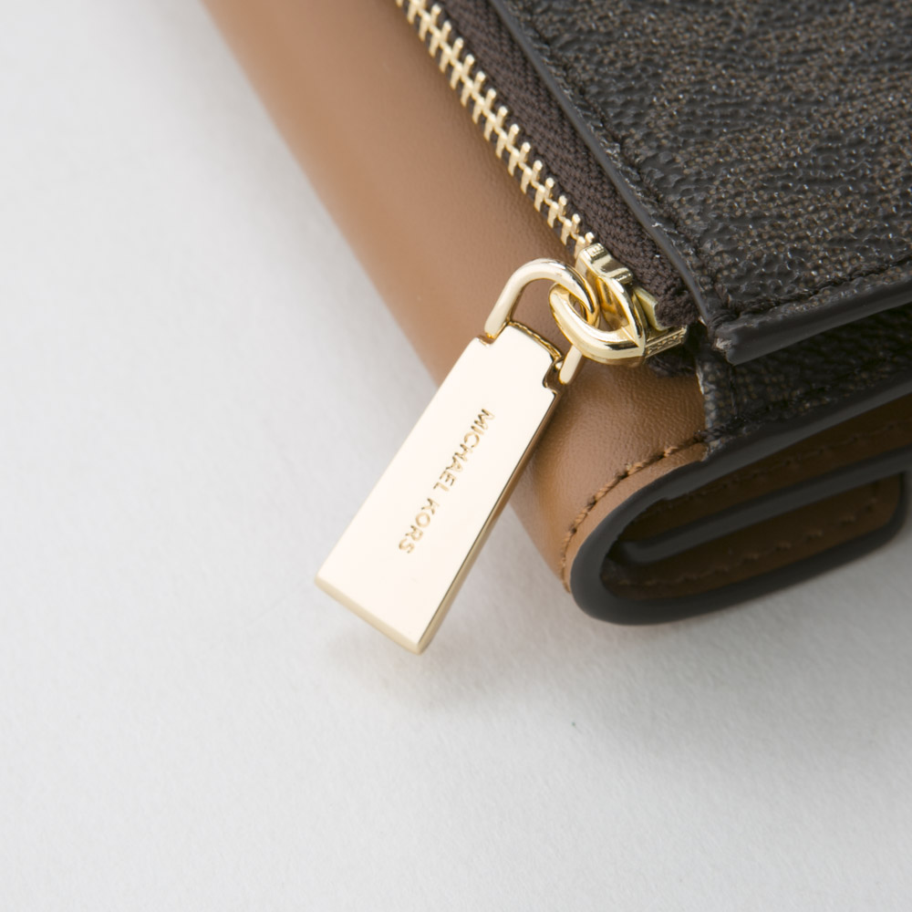 マイケルコース MICHAEL KORS 折財布 MD ENV TRIFOLD MK SIG三折コンパクト外F 34S1GNME6B【FITHOUSE ONLINE SHOP】