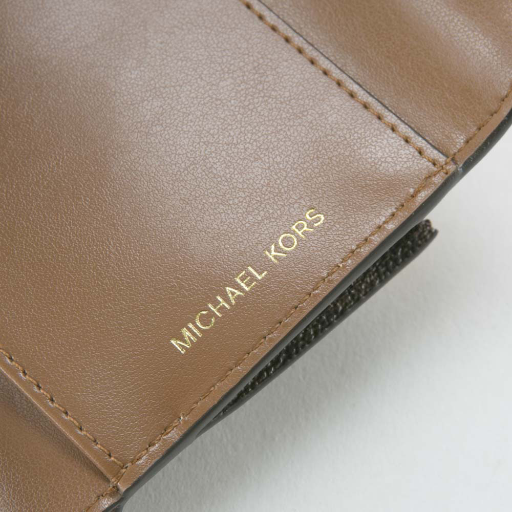 マイケルコース MICHAEL KORS 折財布 MD ENV TRIFOLD MK SIG三折コンパクト外F 34S1GNME6B【FITHOUSE ONLINE SHOP】