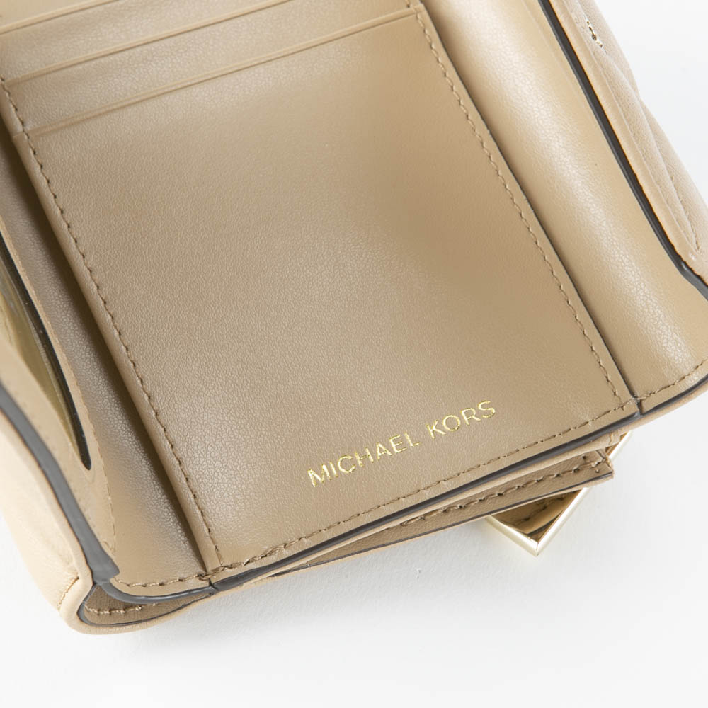 マイケルコース MICHAEL KORS MD ENV TRIFOLD キルティングレザー三折財布 34F0LT9E6L【FITHOUSE ONLINE SHOP】