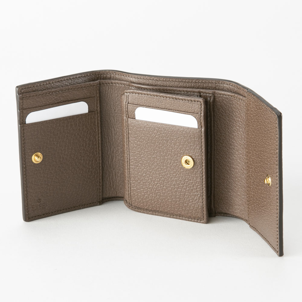 グッチ GUCCI 三つ折り財布 GGスプリーム OPHIDIA 523174 96IWG