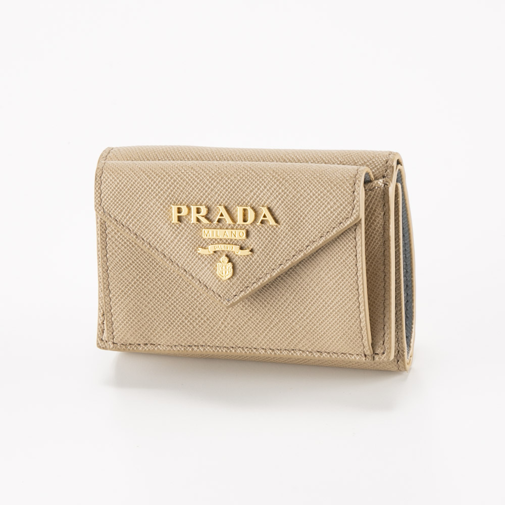 プラダ PRADA SAFFIANO MULTICOLOR TINY サフィアーノ マルチカラー 三つ折り財布 1MH021 ZLP【FITHOUSE ONLINE SHOP】