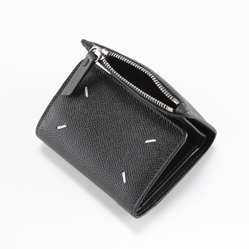 メゾンマルジェラ Maison Margiela 折財布 4ステッチ カーフ 三折 ミニ 小銭入付 SA3UI0017-P4745【FITHOUSE ONLINE SHOP】