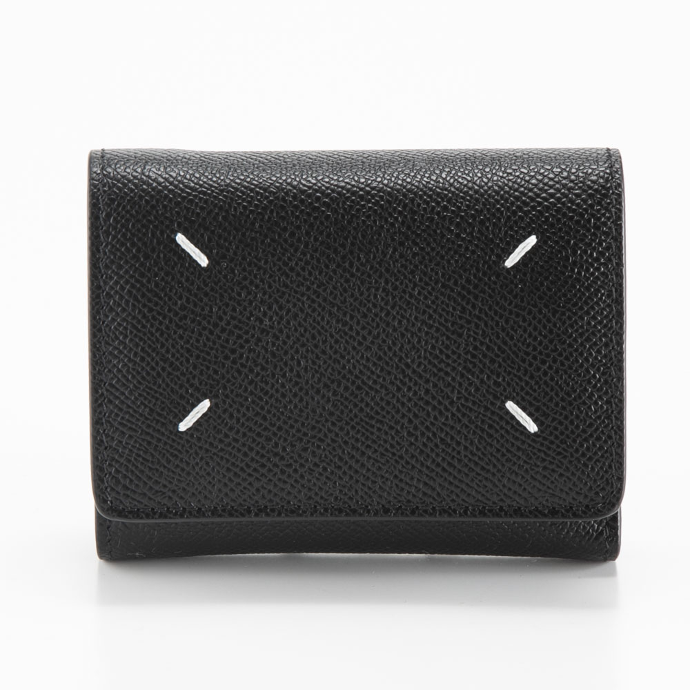 メゾンマルジェラ Maison Margiela 折財布 4ステッチ カーフ 三折 ミニ 小銭入付 SA3UI0017-P4745【FITHOUSE ONLINE SHOP】