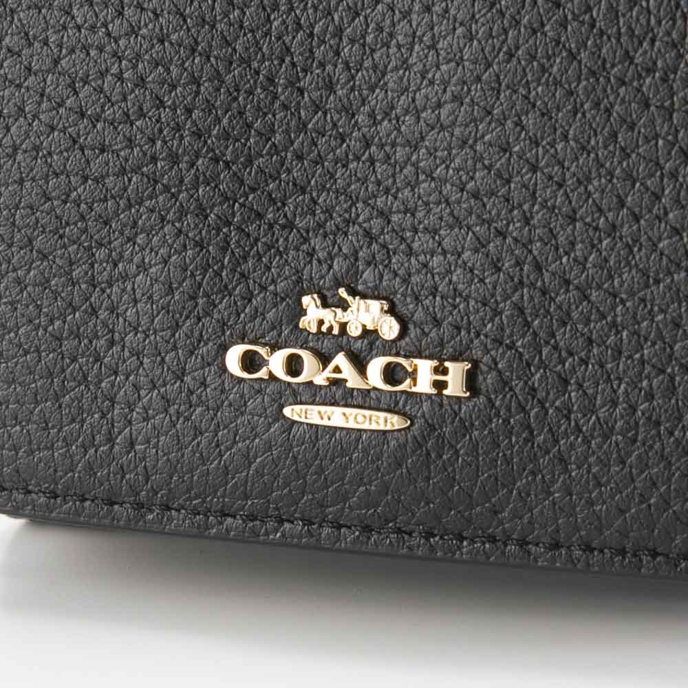 コーチ COACH ペブルレザー ORIGAMI トリフォールド 三つ折り財布 ミニ TINY 88666【FITHOUSE ONLINE SHOP】