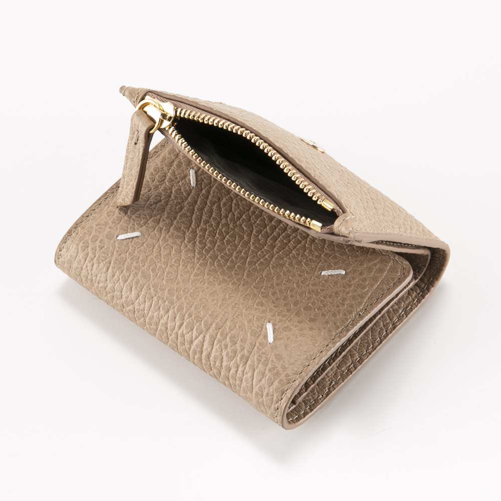 メゾンマルジェラ Maison Margiela 折財布 4ステッチ カーフ 三折 ミニ SA3UI0010-P4455【FITHOUSE ONLINE SHOP】
