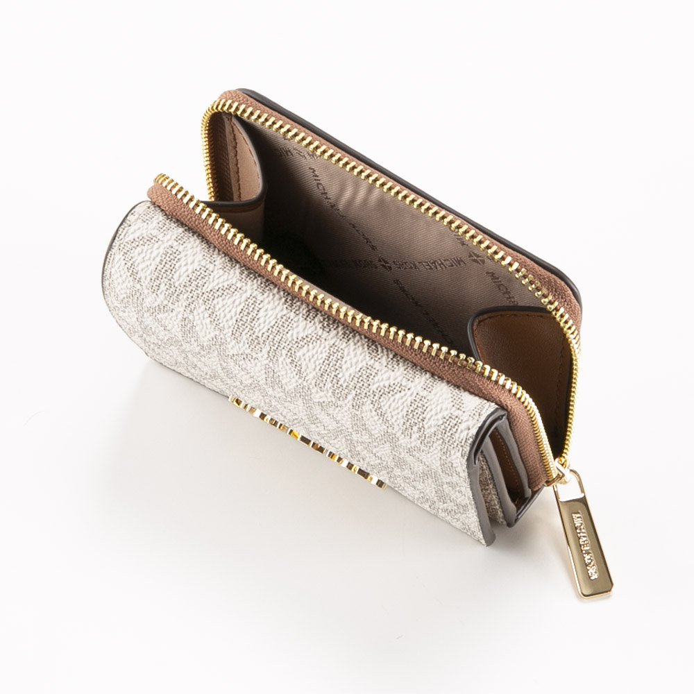 マイケルコース MICHAEL KORS 折財布 JET SET TRAVEL SIG 三折 コンパクト ラウンドF 小銭入付 35H9GTVZ5B【FITHOUSE ONLINE SHOP】