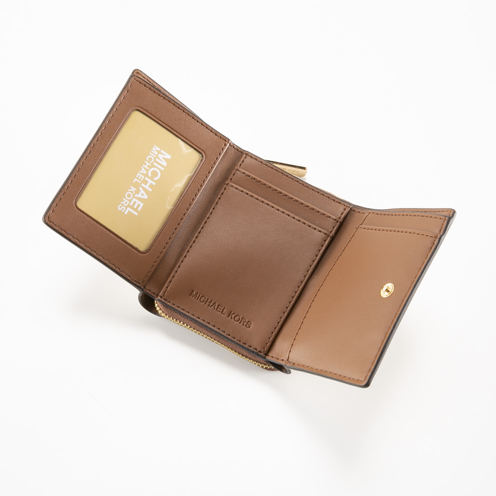 マイケルコース MICHAEL KORS 折財布 JET SET TRAVEL SIG 三折 コンパクト ラウンドF 小銭入付 35H9GTVZ5B【FITHOUSE ONLINE SHOP】