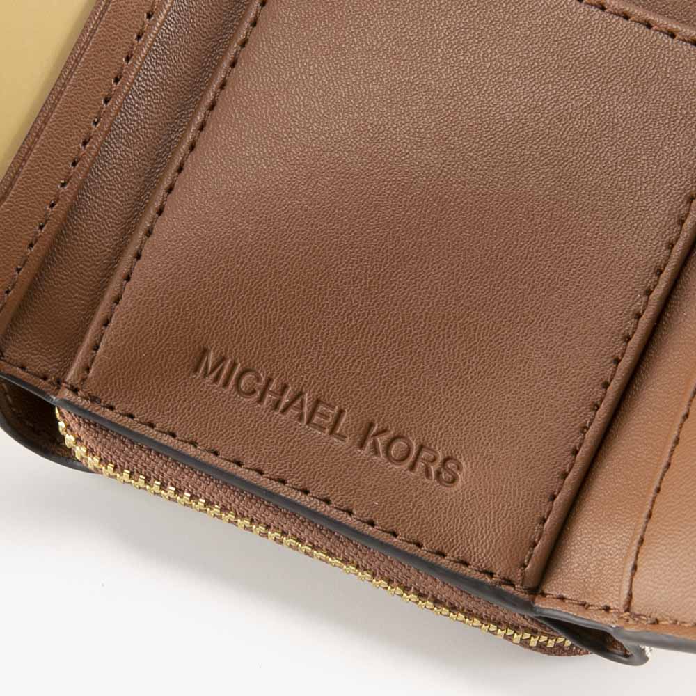マイケルコース MICHAEL KORS 折財布 JET SET TRAVEL SIG 三折 コンパクト ラウンドF 小銭入付 35H9GTVZ5B【FITHOUSE ONLINE SHOP】
