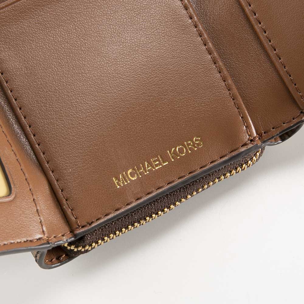 マイケルコース MICHAEL KORS 折財布 EMPIRE SM 三折 コンパクト ラウンドF小銭入付 32S4G8ED8B【FITHOUSE ONLINE SHOP】