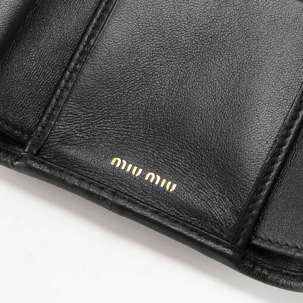 ミュウミュウ miumiu 折り財布 MATELASSE マトラッセ TINY 5MH033 2FPP【FITHOUSE ONLINE SHOP】