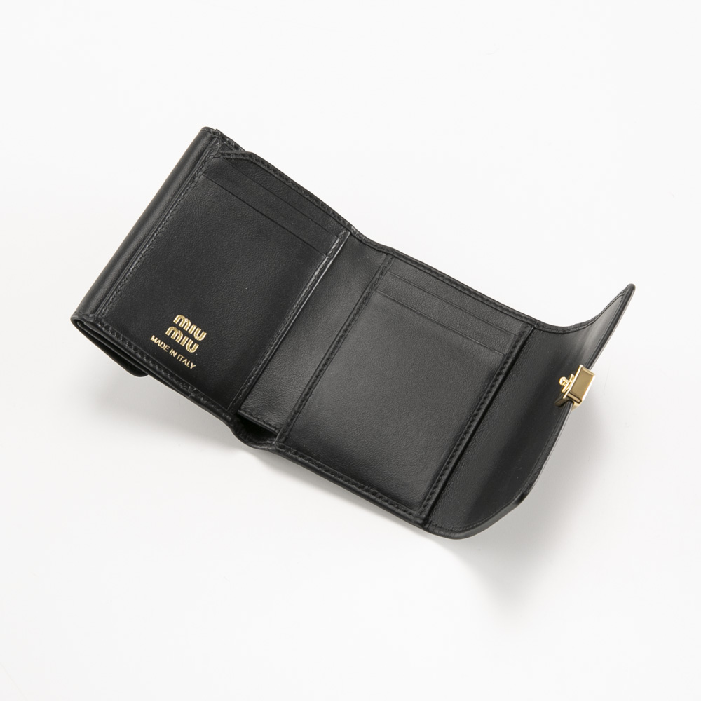 ミュウミュウ miumiu 折り財布 TINY 5MH043 2CVX【FITHOUSE ONLINE SHOP】