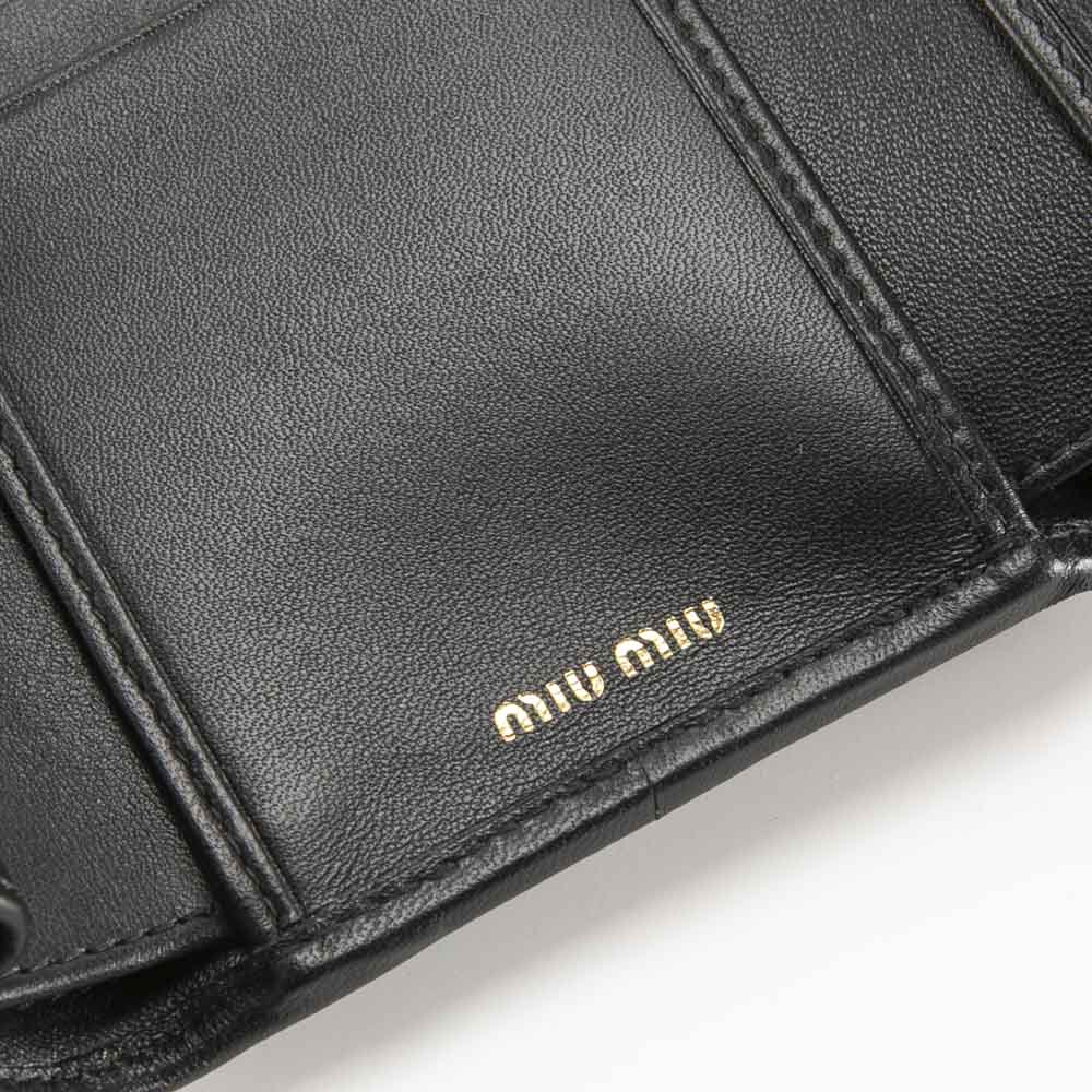 ミュウミュウ miumiu 折り財布 MATELASSE 5MH033 AFPP【FITHOUSE ONLINE SHOP】