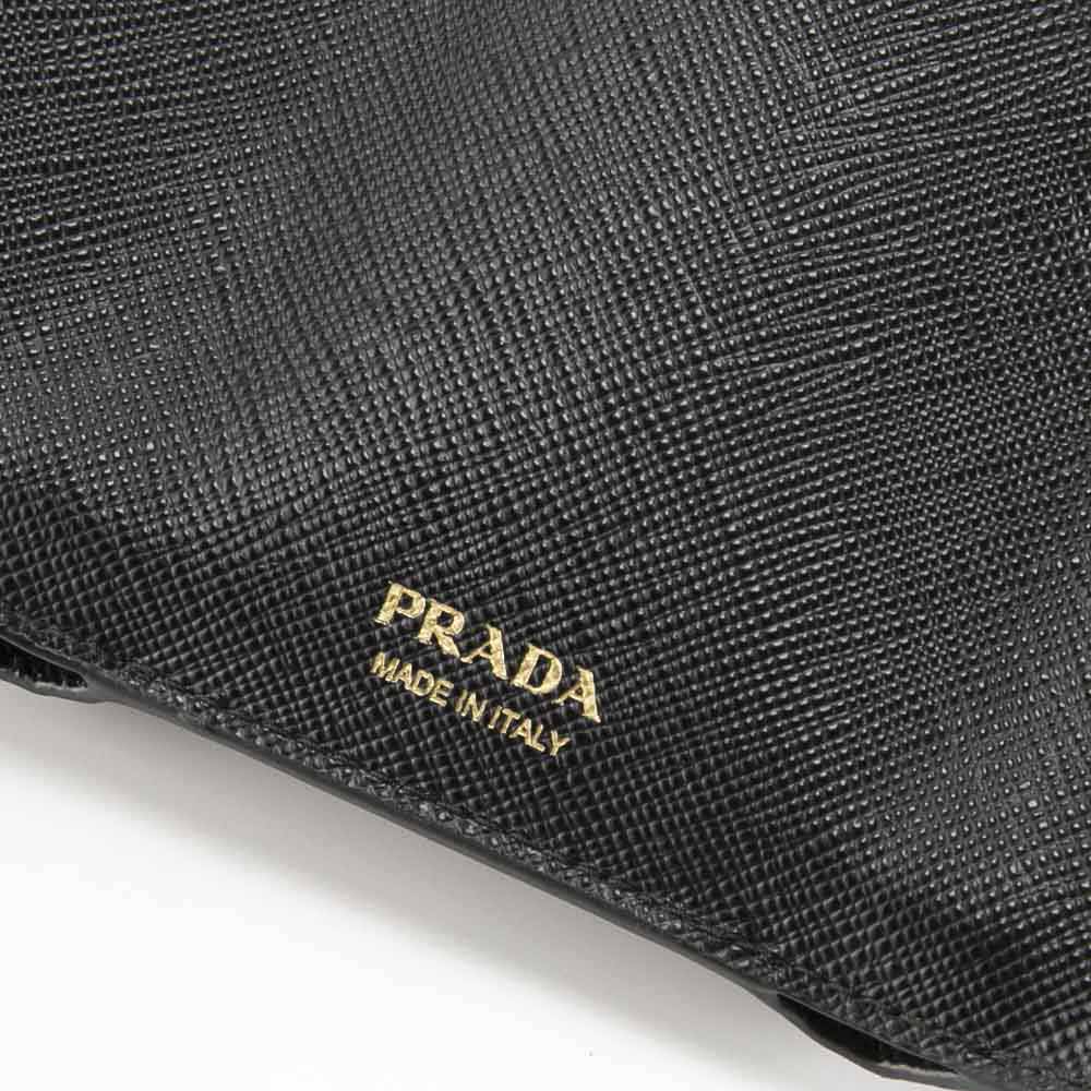 プラダ PRADA SAFFIANO TRIANGOLO TINY 三つ折り財布 1MH042 QHH【FITHOUSE ONLINE SHOP】