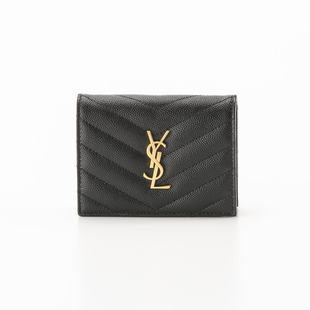 サンローラン SAINT LAURENT モノグラム ミニ折り財布 668290 BOWA1【FITHOUSE ONLINE SHOP】