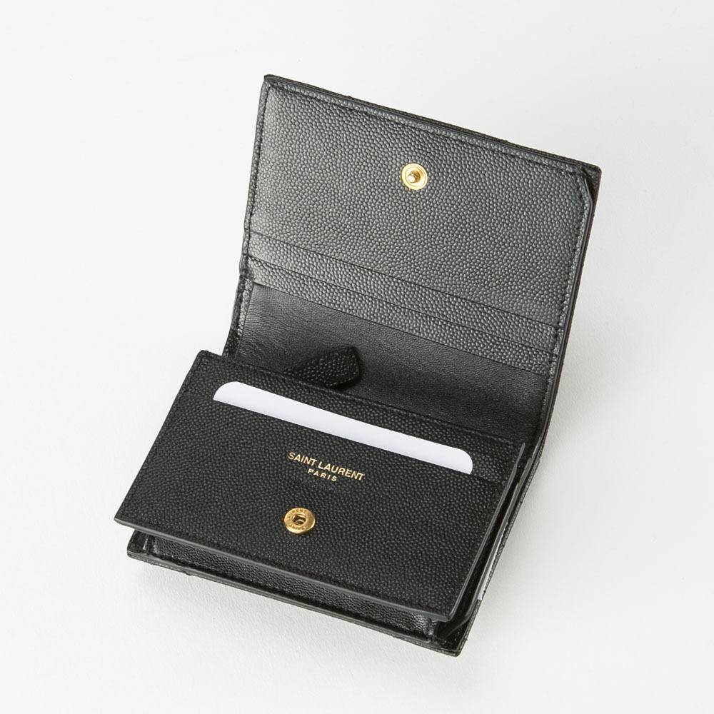 サンローラン SAINT LAURENT モノグラム ミニ折り財布 668290 BOWA1【FITHOUSE ONLINE SHOP】