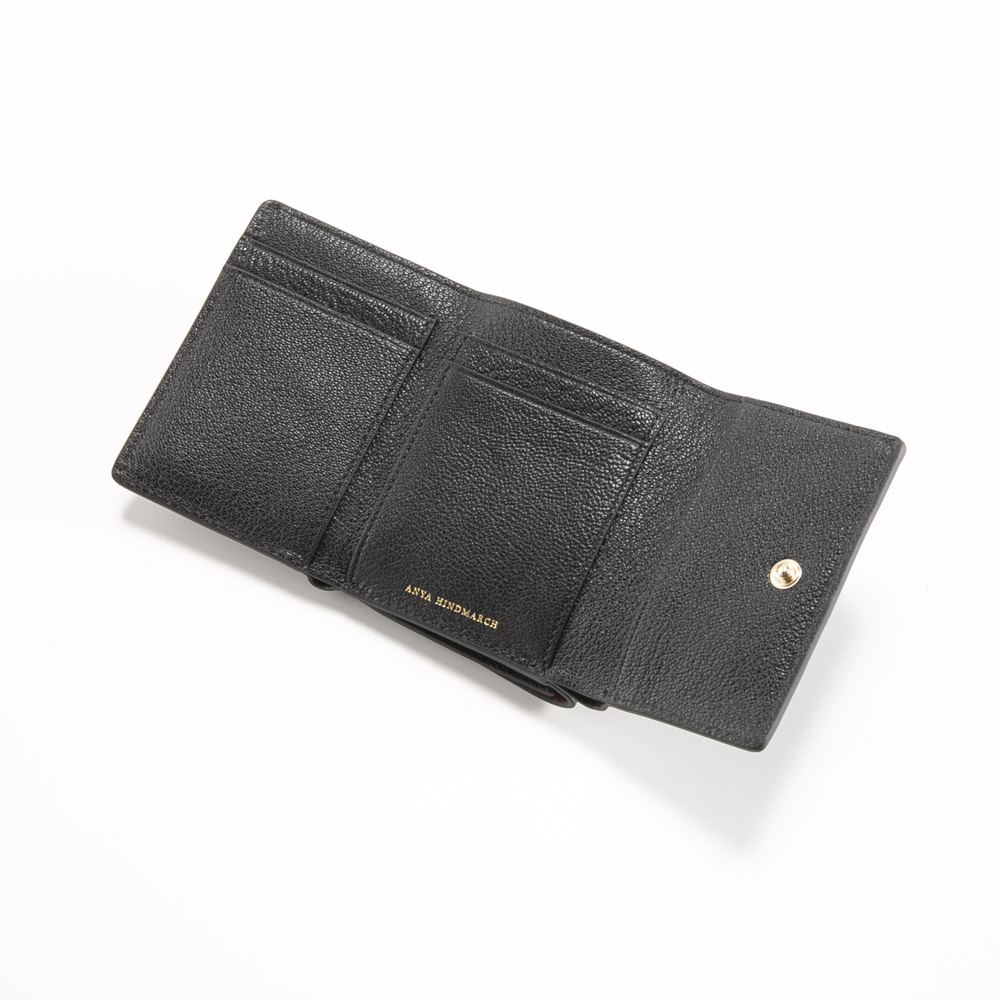 アニヤ・ハインドマーチ Anya Hindmarch 折り財布 Eyes ミニ・トライフォールド・ウォレット 5050925195645【FITHOUSE ONLINE SHOP】