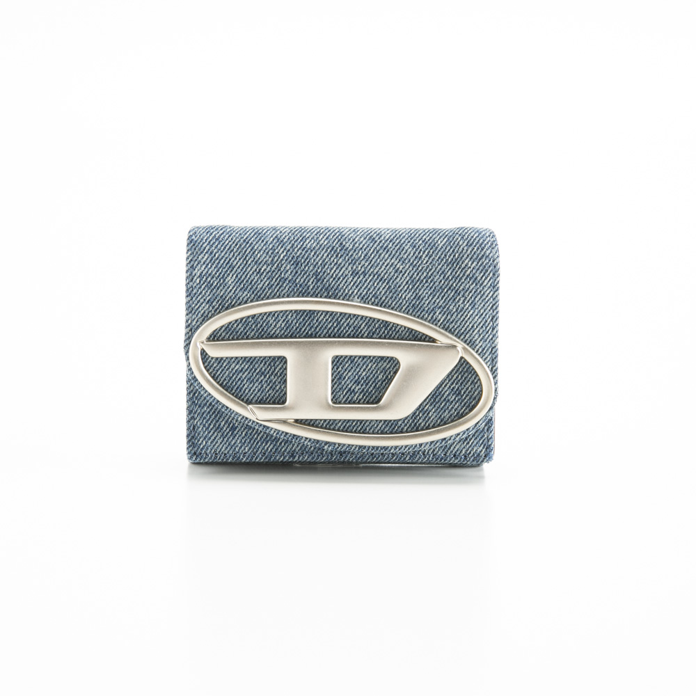 ☆ ディーゼル DIESEL 三つ折り財布 デニム 1DR XS II X09887P1730【FITHOUSE ONLINE SHOP】