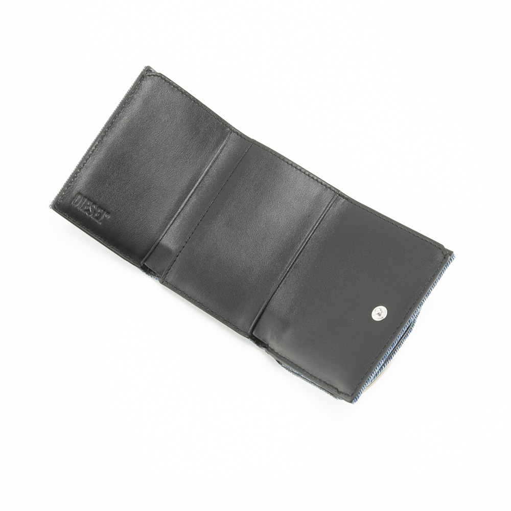 ☆ ディーゼル DIESEL 三つ折り財布 デニム 1DR XS II X09887P1730【FITHOUSE ONLINE SHOP】