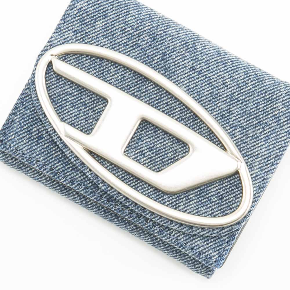 ☆ ディーゼル DIESEL 三つ折り財布 デニム 1DR XS II X09887P1730【FITHOUSE ONLINE SHOP】