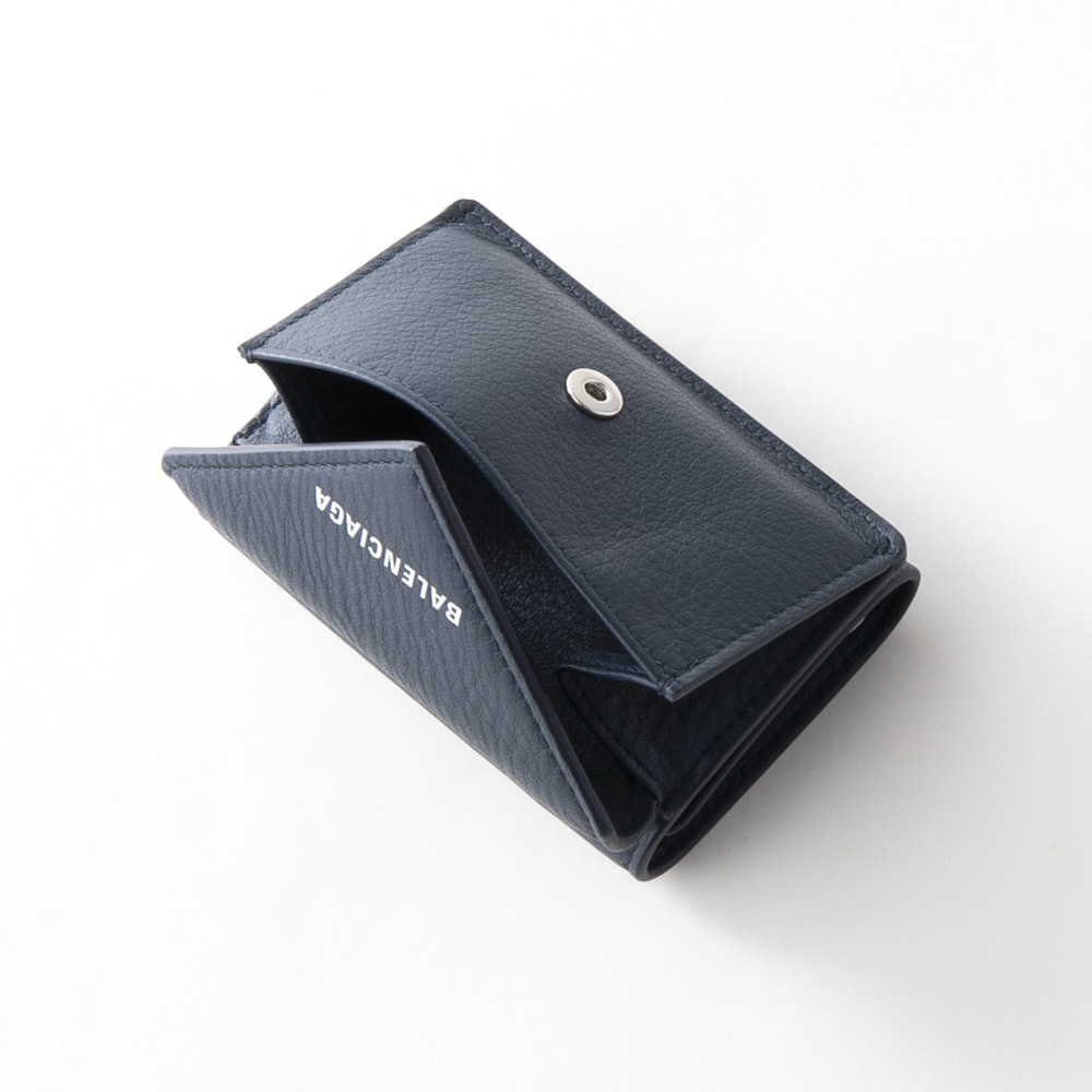 バレンシアガ BALENCIAGA 三つ折り財布 TINYミニ財布 PAPER 