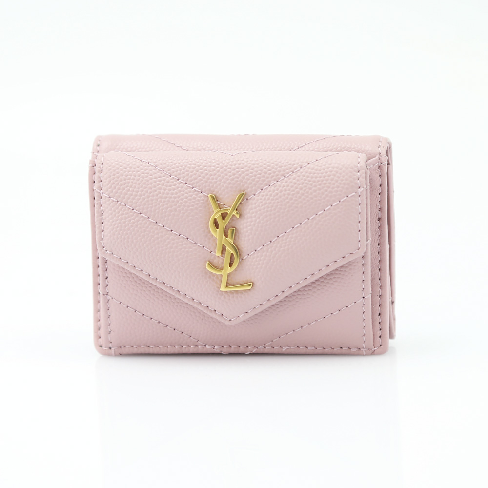 Saint Laurent サンローラン モノグラムSLP TINY三折ミニ 505118BOWA1 