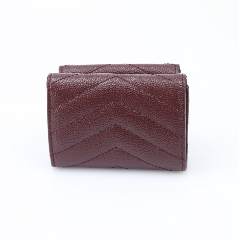 Saint Laurent サンローラン モノグラムSLP TINY三折ミニ財布  505118BOWA1/6475 レッド【FITHOUSE ONLINE SHOP】