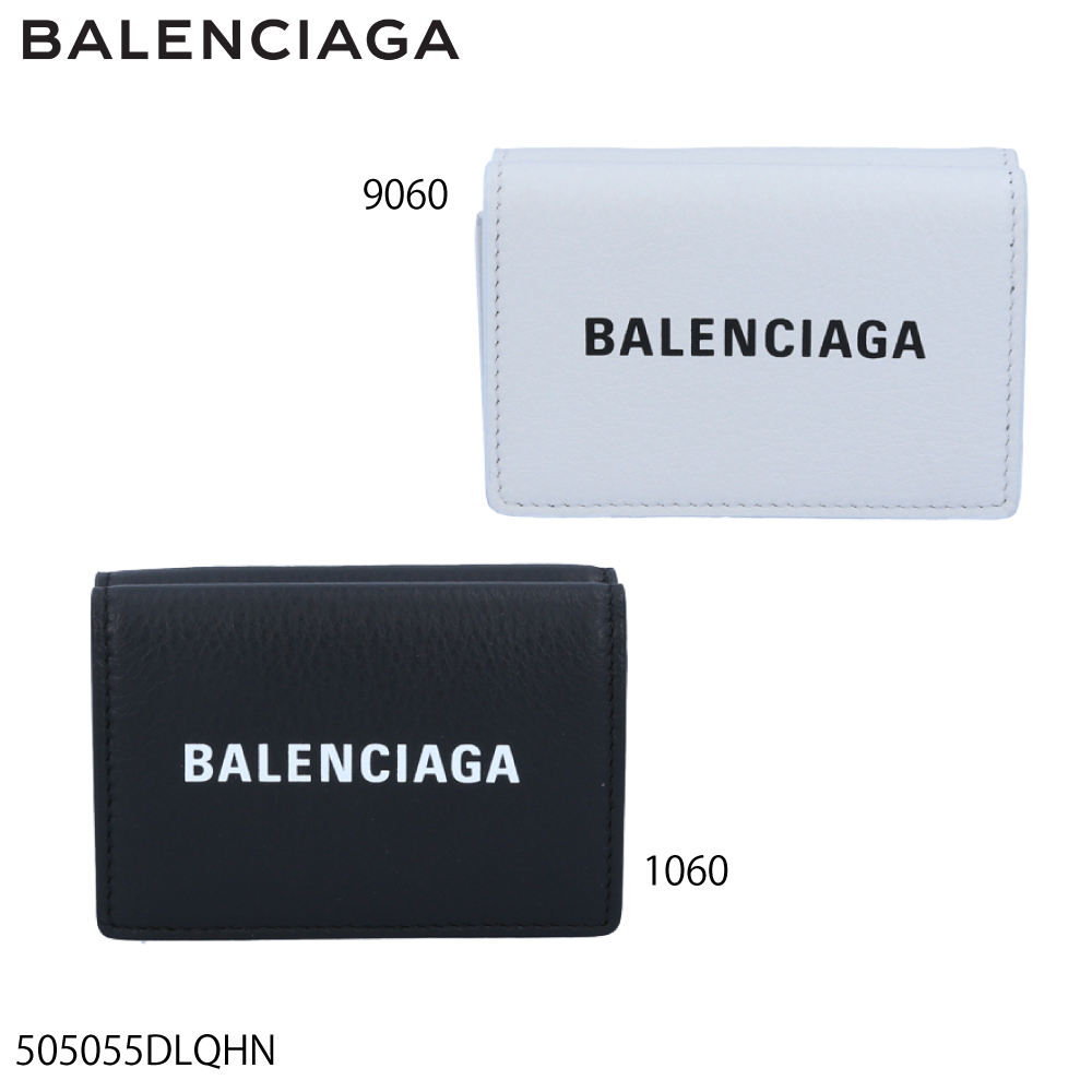 バレンシアガ BALENCIAGA 折財布 EVERYDAYロゴ折TINYミニ 505055DLQHN【FITHOUSE ONLINE SHOP】