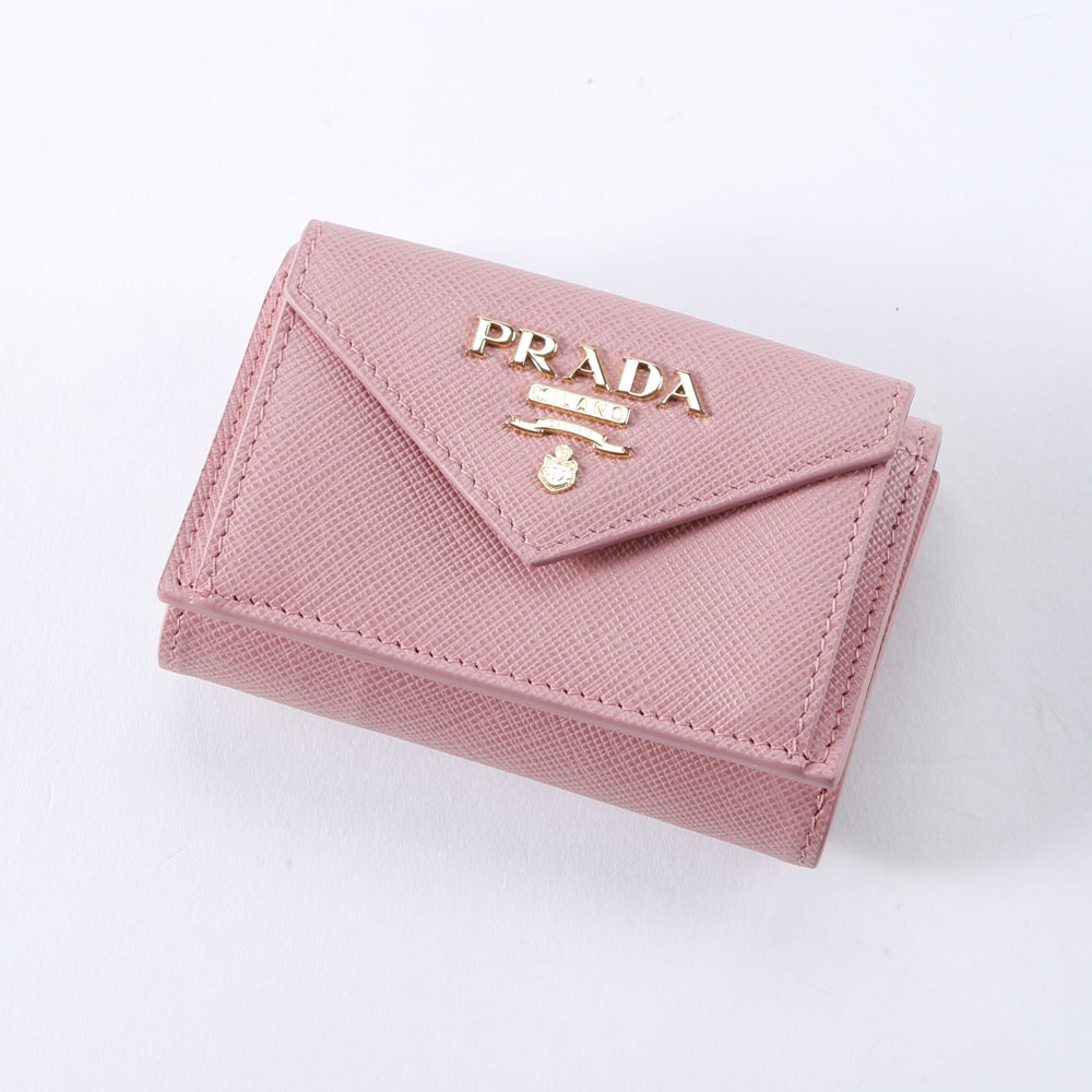 PRADA ミニ財布　PETALO×PEONIA