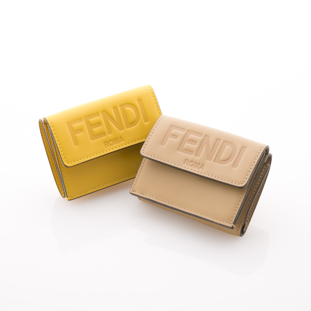 フェンディ FENDI 折財布 FENDIロゴ エンボス 三折 TINY 8M0395-AAYZ【FITHOUSE ONLINE SHOP】