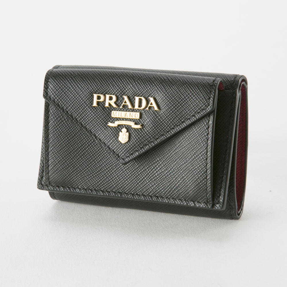 プラダ PRADA カードケース SAF.METALファスナー小銭+カードケース 
