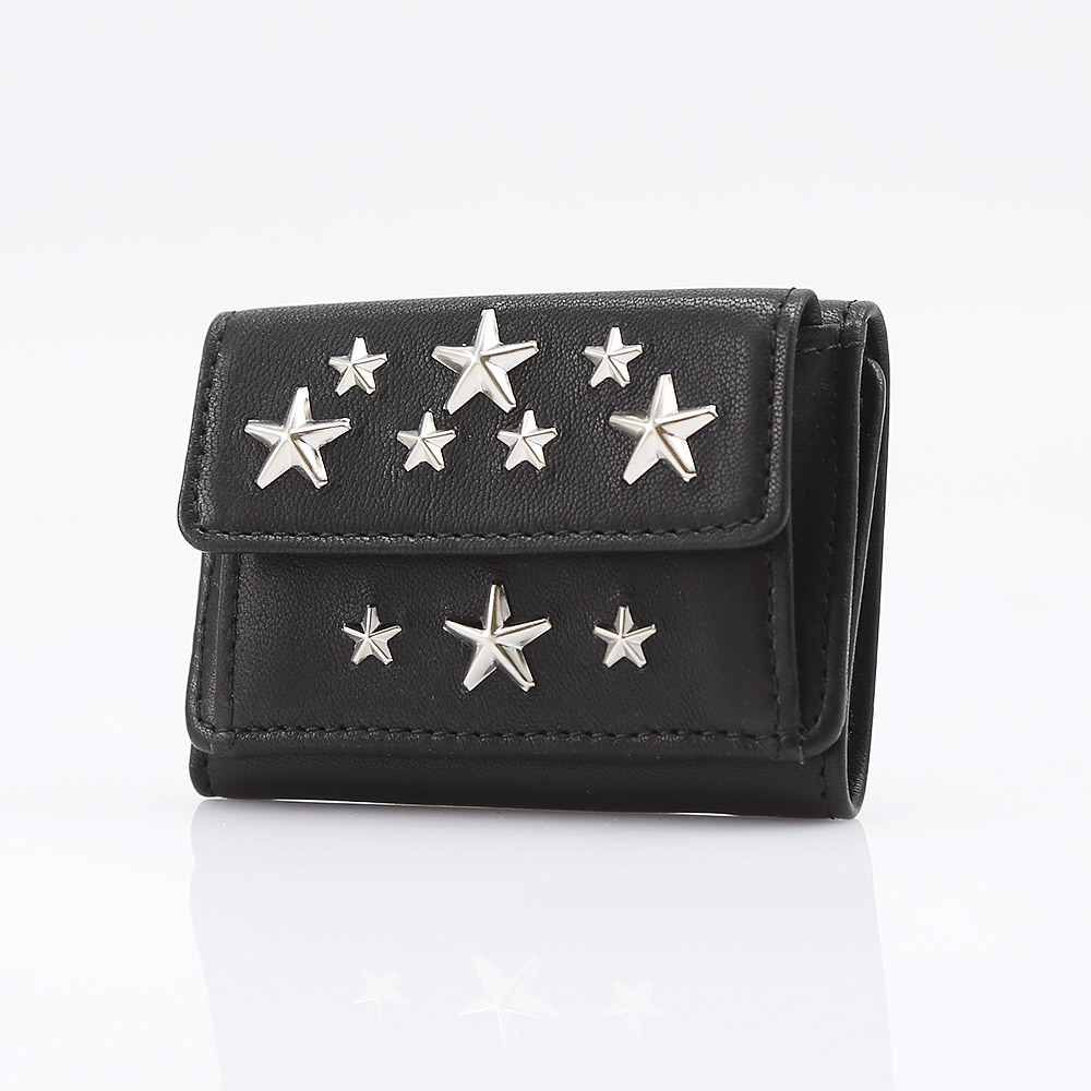 ジミーチュウ JIMMY CHOO 折財布 NEMOカーフ三折TINY SV NEMO/CST【FITHOUSE ONLINE SHOP】