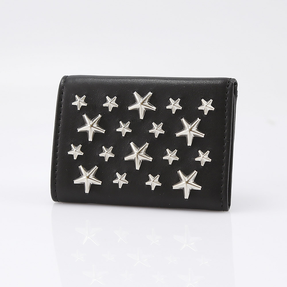 ジミーチュウ JIMMY CHOO 折財布 NEMOカーフ三折TINY SV NEMO/CST【FITHOUSE ONLINE SHOP】